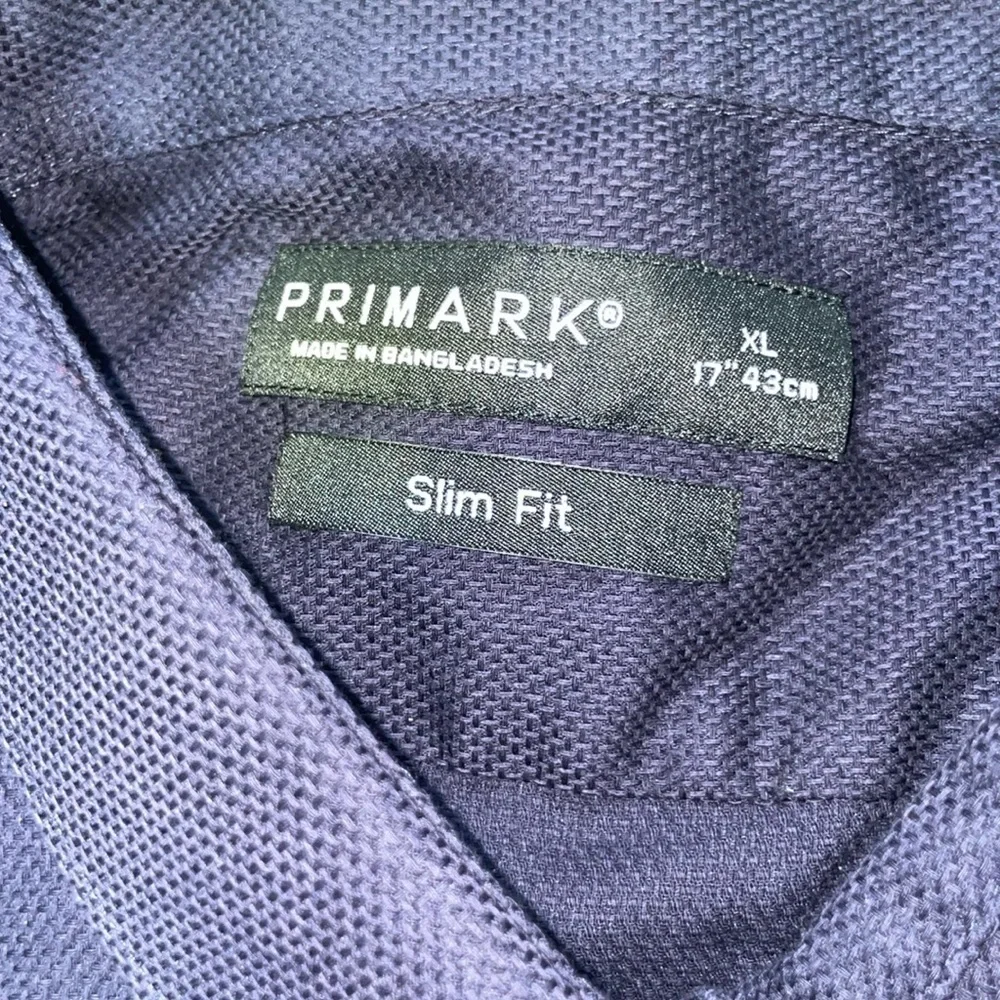 Men's Primark slim fit button-down size XL 17 inches - Picture 3 of 5